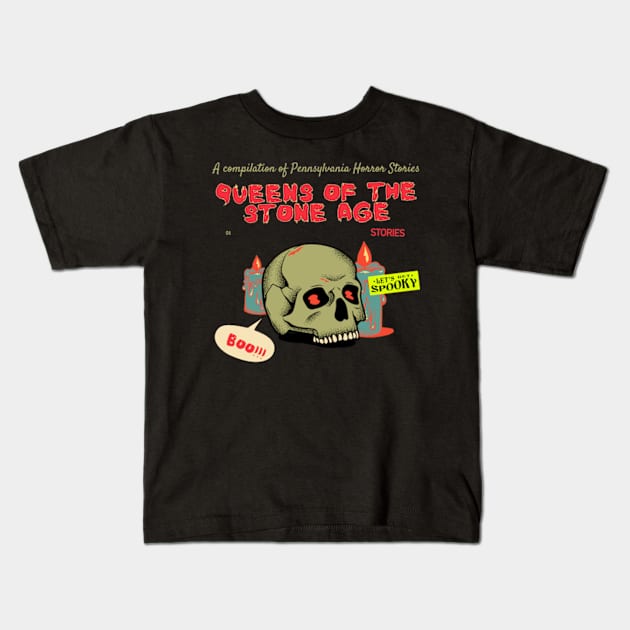 qotsa horror story Kids T-Shirt by psychedelic skull